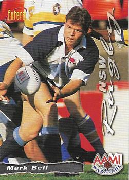 1996 Futera Rugby Union #49 Mark Bell Front